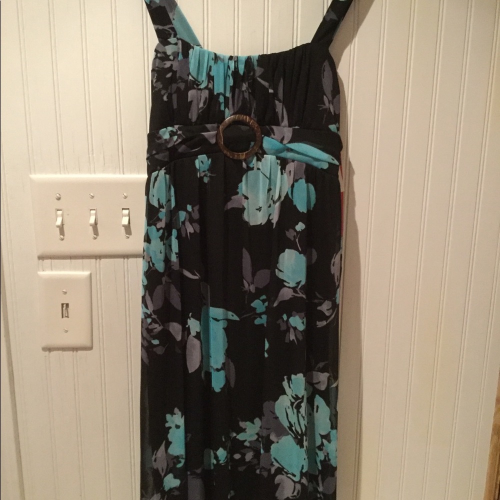 Girls XL Ruby Rox Black Sheath Dress NWT Aqua